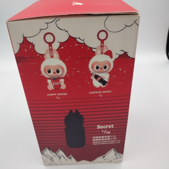 Pop Mart The Monsters Labubu Coca-Cola Plush Pendant BLIND BOX - Picture 5 of 7